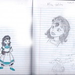 Alice sketches