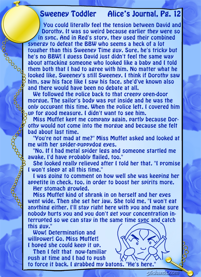 “Sweeney Toddler” 37: Alice’s Journal, Pg.12